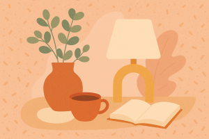 Ambiance cosy bureau