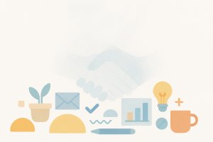 Icônes affaires modernes