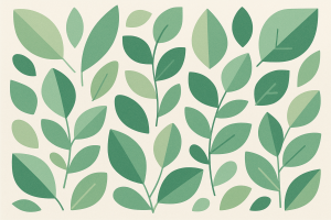 Feuillage géométrique