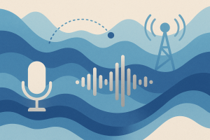 Ondes technologiques bleues