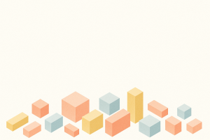 Blocs géométriques pastel