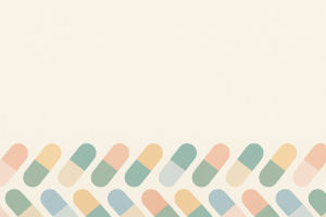 Capsules géométriques pastel