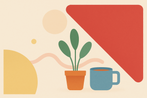 Objets cosy abstraits