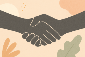 Poignée de main pro