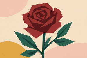 Éléments abstraits floraux