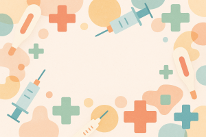 Icônes médicales pastel