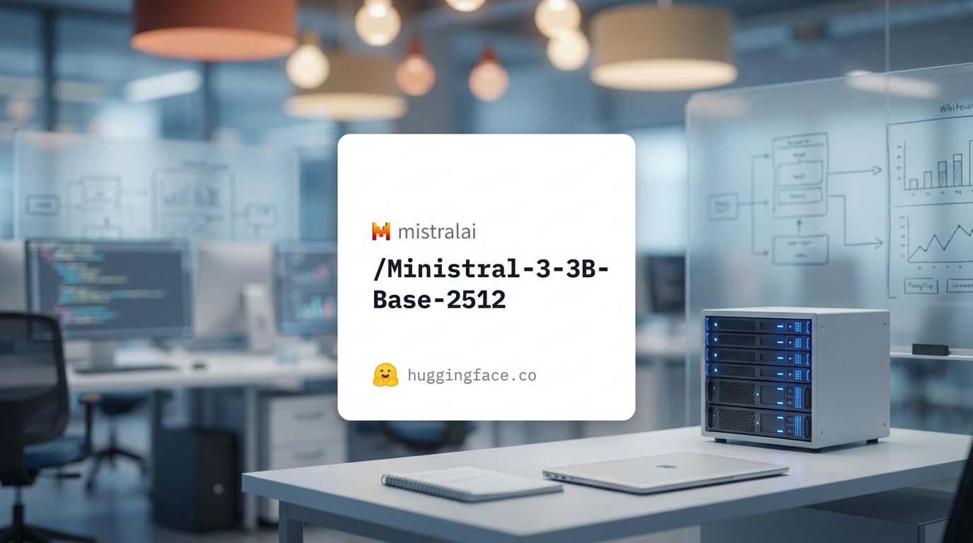 Le modèle d'IA Ministral 3B 2512 est-il un bon commercial ?